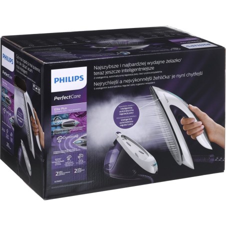 Philips PerfectCare Elite GC9660 Dampstrygejern 2700W Lilla Hvid